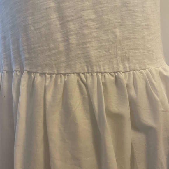 Boden, white, mixed media, cap sleeve dress. - Picture 7 of 10